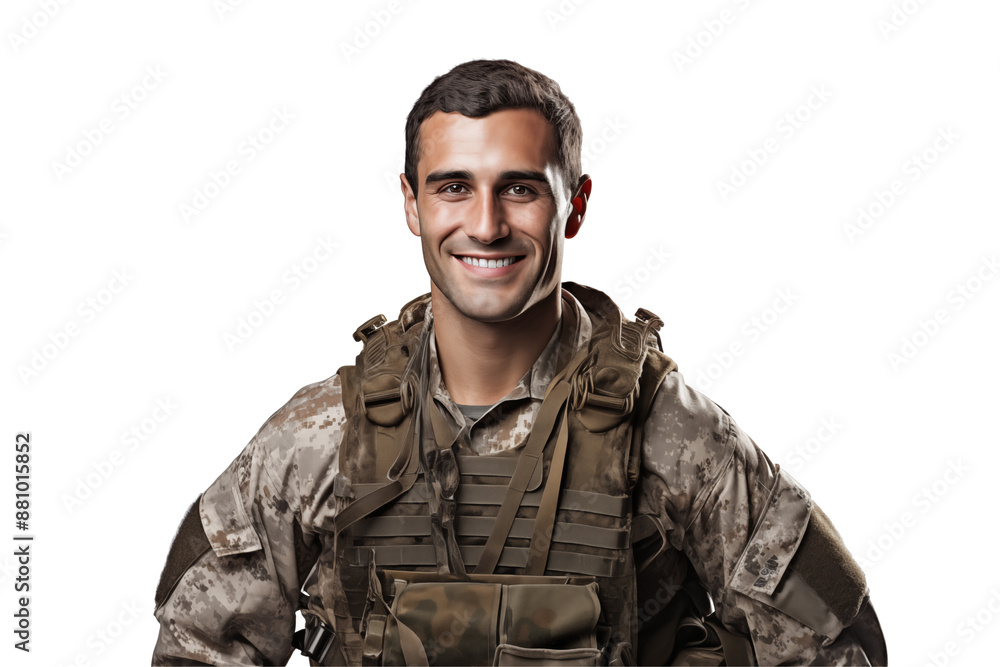 Smiling american soldier on transparent background. Smiling european soldier isolated on transparent background png cutouts. Army World. American army. Image for graphic designer. Image for flyers. Smiling american soldier on transparent background. Smiling european soldier isolated on transparent background png cutouts. Army World. American army. Image for graphic designer. Image for flyers.