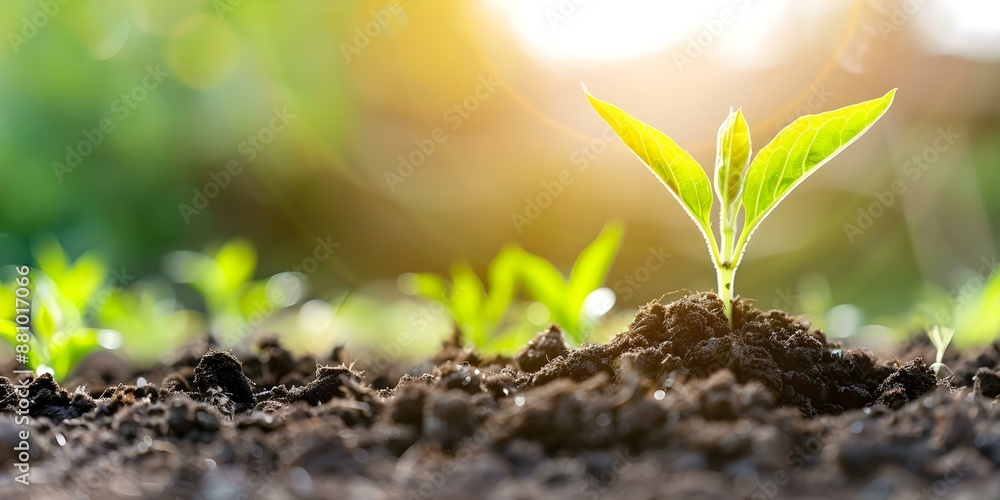 Innovative Sustainable Farming Practices for Enhanced Soil Health and Reduced Methane Emissions. Concept Sustainable Farming, Soil Health, Methane Reduction, Innovative Practices Innovative Sustainable Farming Practices for Enhanced Soil Health and Reduced Methane Emissions. Concept Sustainable Farming, Soil Health, Methane Reduction, Innovative Practices