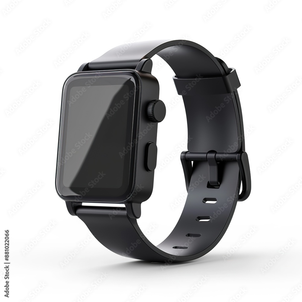 single_Smartwatch_isolate_on_white_background single_Smartwatch_isolate_on_white_background