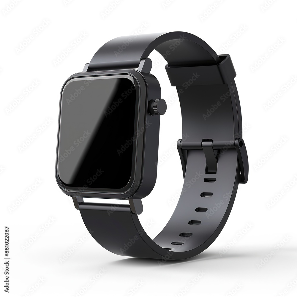 single_Smartwatch_isolate_on_white_background single_Smartwatch_isolate_on_white_background