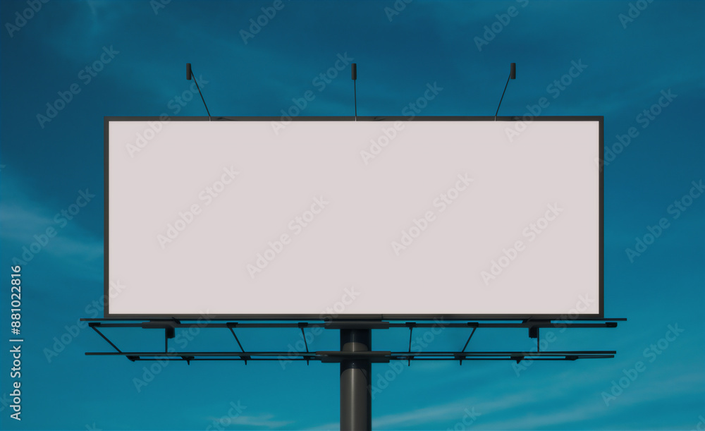 Obraz premium billboard on sky