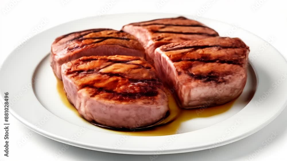 Grilled to perfection A tantalizing meal ready to be savored Grilled to perfection A tantalizing meal ready to be savored