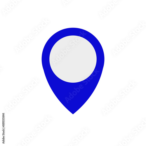 Free Download blue map pointer - GFXLoad