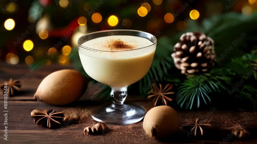 Cozy Christmas cocktail with a twist of cinnamon Cozy Christmas cocktail with a twist of cinnamon