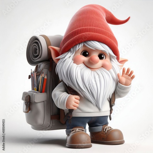 Traveling Gnome Character photo