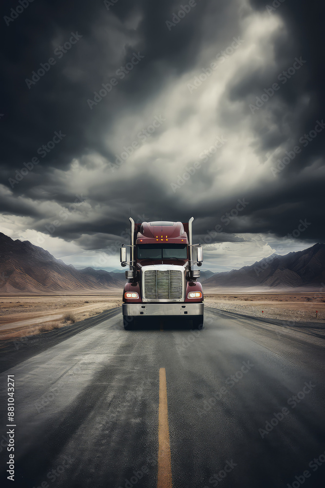 With its cargo hold bursting with products from around the world, this truck is a mobile marketplace, bringing international trade to every doorstep. With its cargo hold bursting with products from around the world, this truck is a mobile marketplace, bringing international trade to every doorstep.