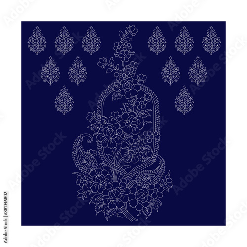 bedsheet design digital art use hand work and digital printing