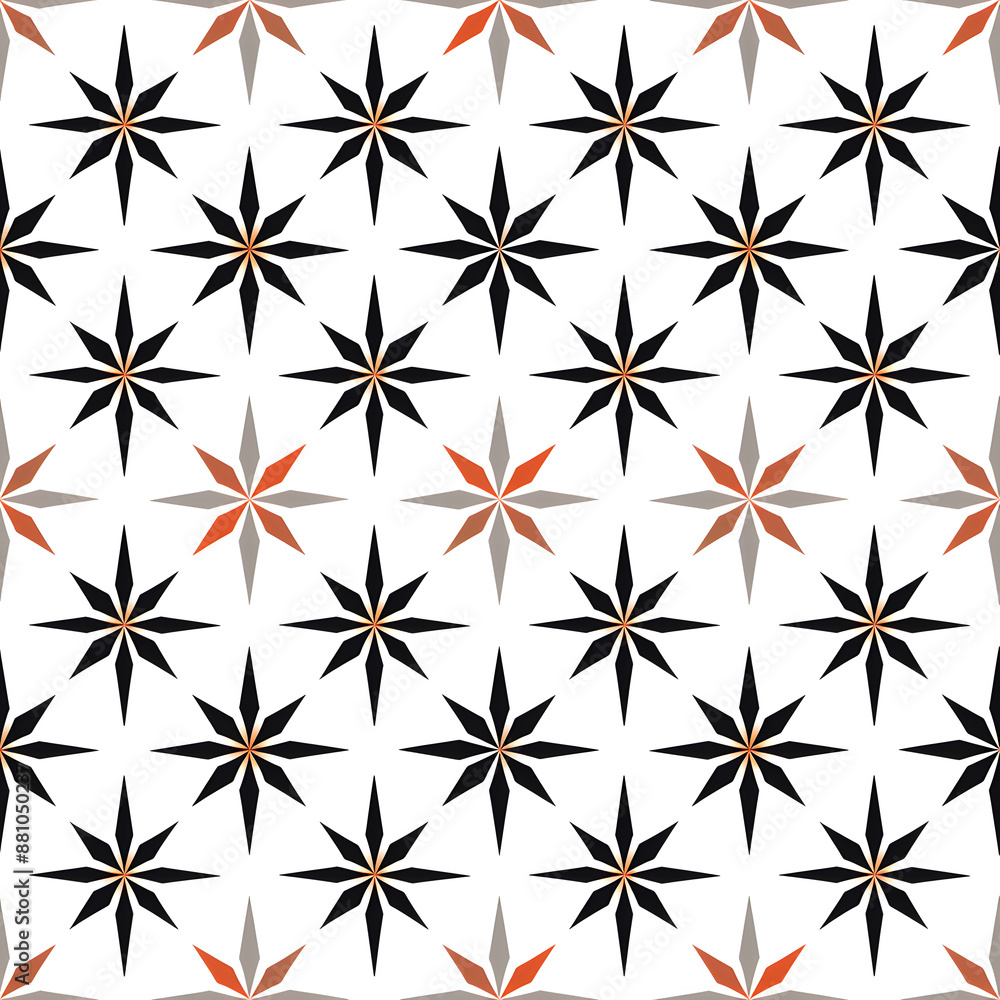 Seamless pattern of simple small geometry motif Seamless pattern of simple small geometry motif
