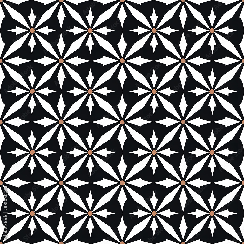 Seamless pattern of simple small geometry motif Seamless pattern of simple small geometry motif