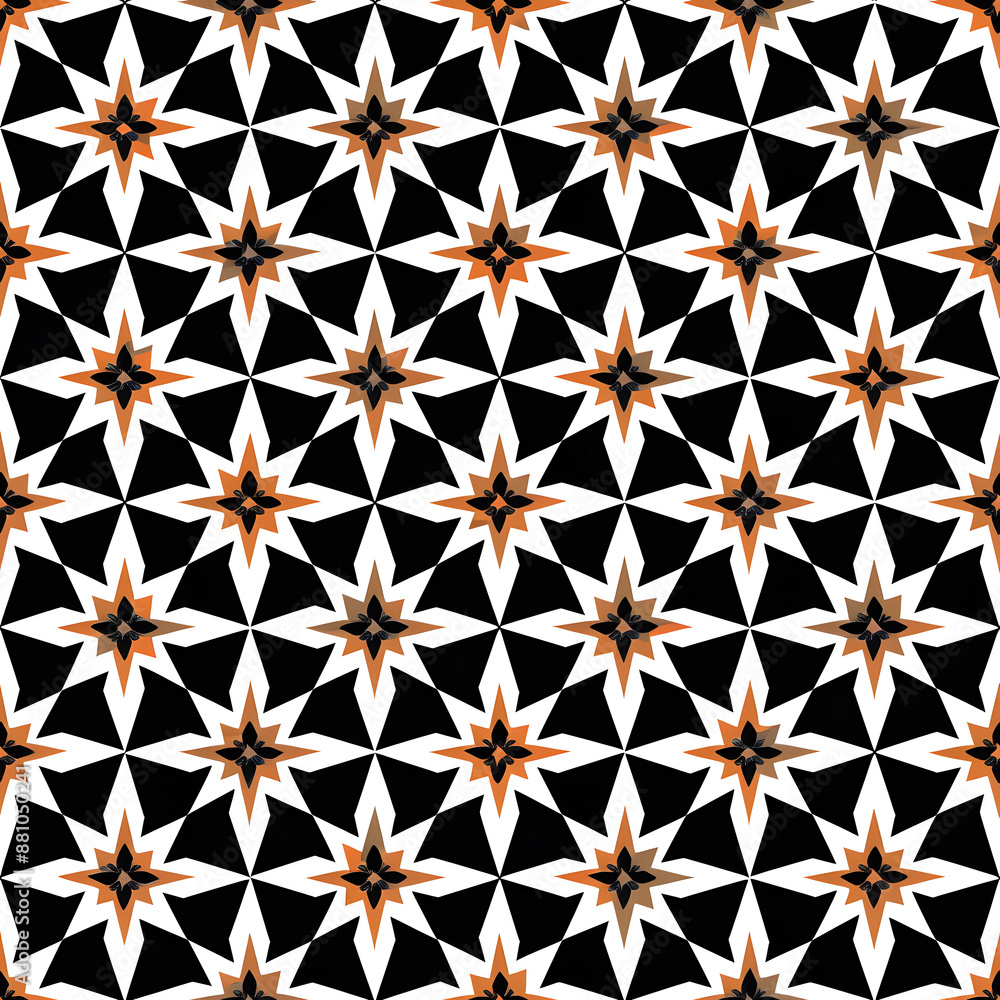 Seamless pattern of simple small geometry motif Seamless pattern of simple small geometry motif