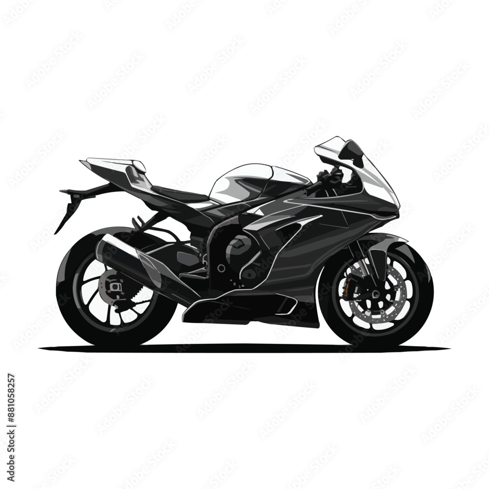 Obraz premium A superbike vector