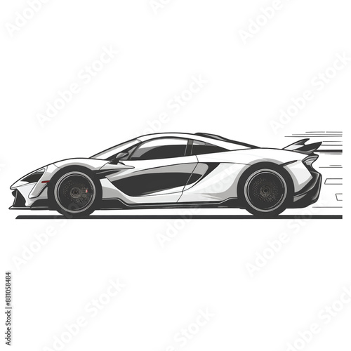 A supercar vector 