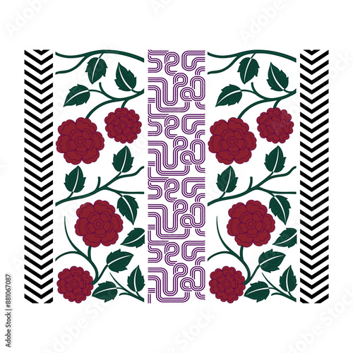 bedsheet design digital art use hand work and digital printing