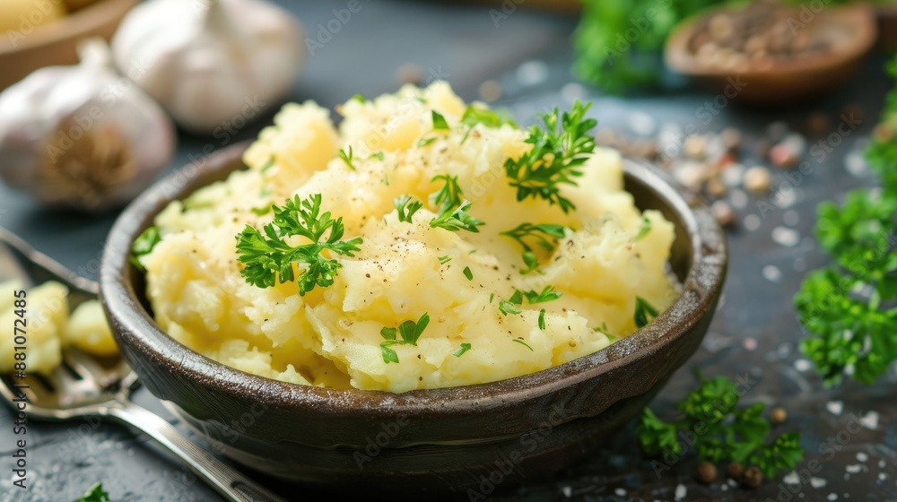 High calorie Hashed Potatoes Dish High calorie Hashed Potatoes Dish