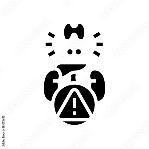 endocrine disorder obesity overweight glyph icon vector. endocrine disorder obesity overweight sign. isolated symbol illustration