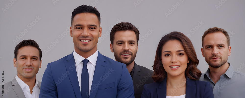 Fototapeta premium Business Meeting - Unternehmer Gruppen