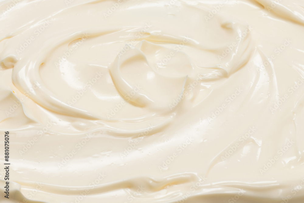 White whipped cream texture. White whipped cream texture.