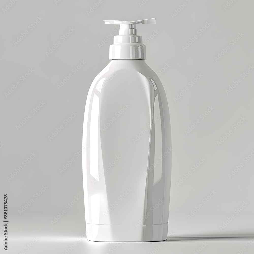 White Body wash, soap, lotion bottle mock up isolated on white background White Body wash, soap, lotion bottle mock up isolated on white background