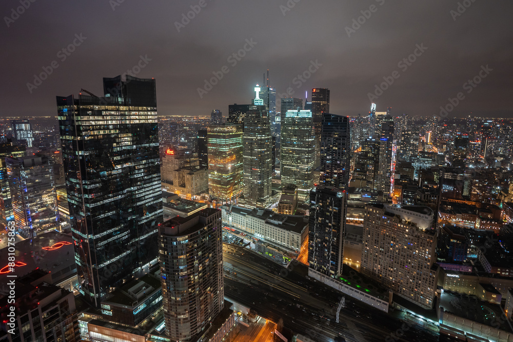 Obraz premium Cityscape at night
