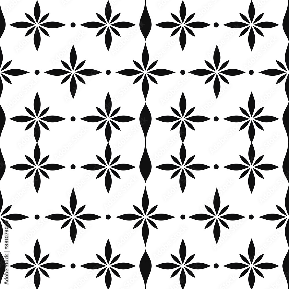Seamless pattern of simple small geometry motif Seamless pattern of simple small geometry motif