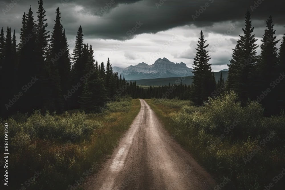 Beautiful place with green scenery, mountain, tree, sky, road, cloud.AI generated image.
Beautiful place with green scenery, mountain, tree, sky, road, cloud.AI generated image.