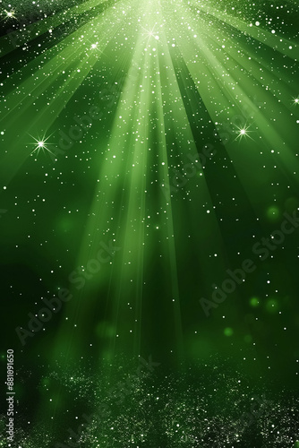 background green light rays photo