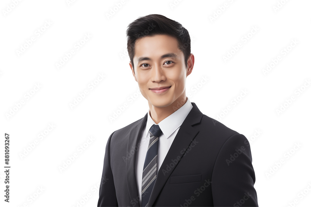Asian businessman smiling on transparent background. World of work. Asian country. Asian men. Recruitment. Job offer. Image for graphic designer. China. Japan. Asian businessman smiling on transparent background. World of work. Asian country. Asian men. Recruitment. Job offer. Image for graphic designer. China. Japan.