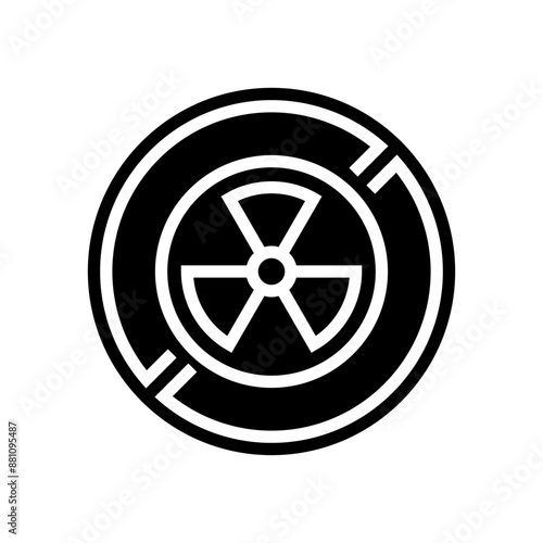 zero toxins product label caution glyph icon vector. zero toxins product label caution sign. isolated symbol illustration