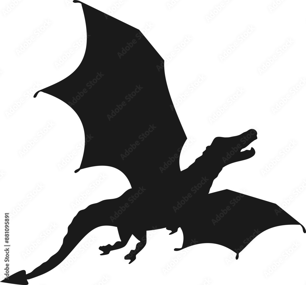 Obraz premium Dragon - Mythical Creature Graphic Design