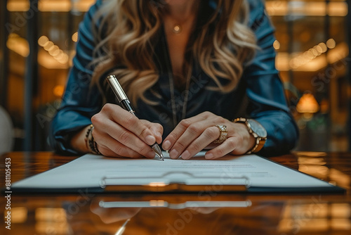 Wallpaper Mural Professionals signing a partnership agreement in a sleek office Torontodigital.ca