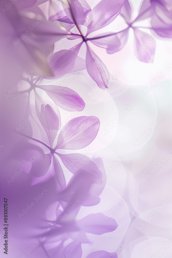 Obraz premium pink flowers background