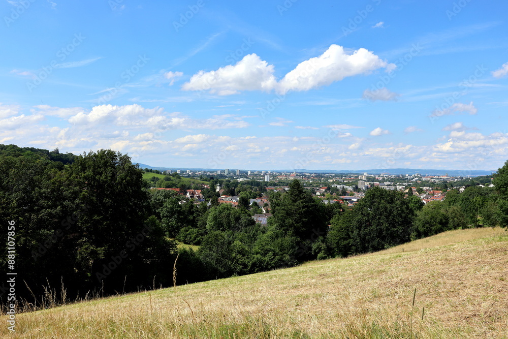 Blick vom Schönberg Richtung Freiburg Blick vom Schönberg Richtung Freiburg