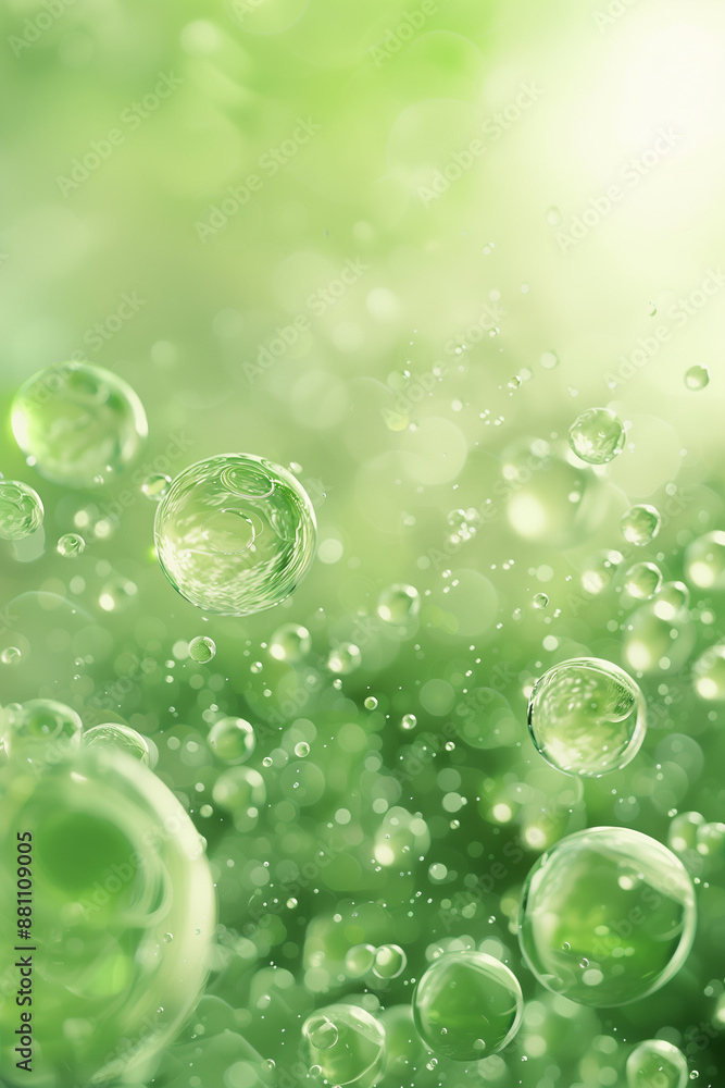 soft green background with bubbles underwater soft green background with bubbles underwater