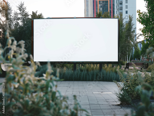 billboard on the street photo