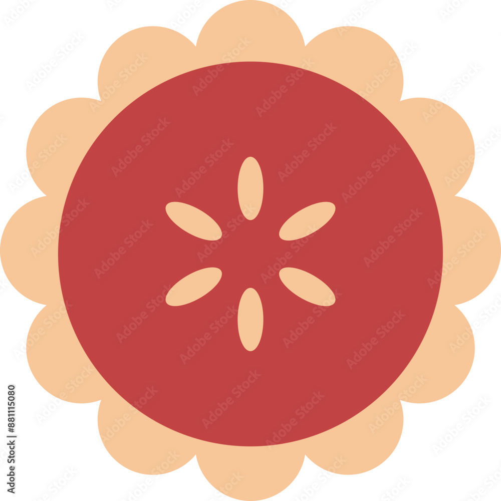 Pie - Baked Food Illustration Pie - Baked Food Illustration