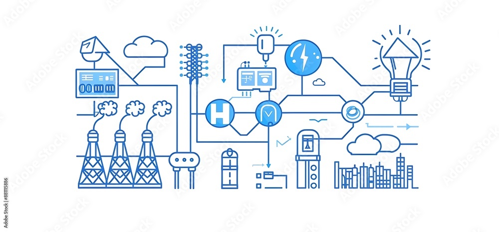 Hydrogen energy powers a smart city of the future with clean electricity Hydrogen energy powers a smart city of the future with clean electricity