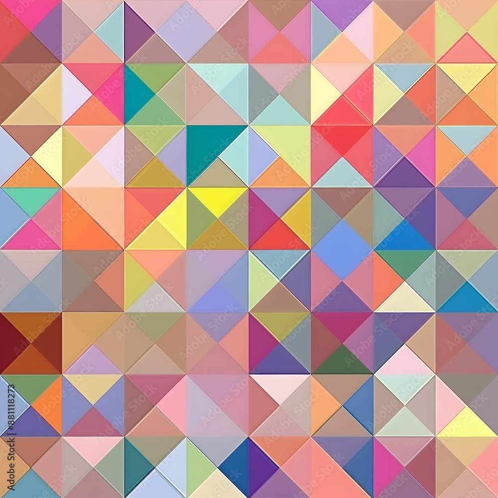 Colorful geometric pattern
Colorful geometric pattern