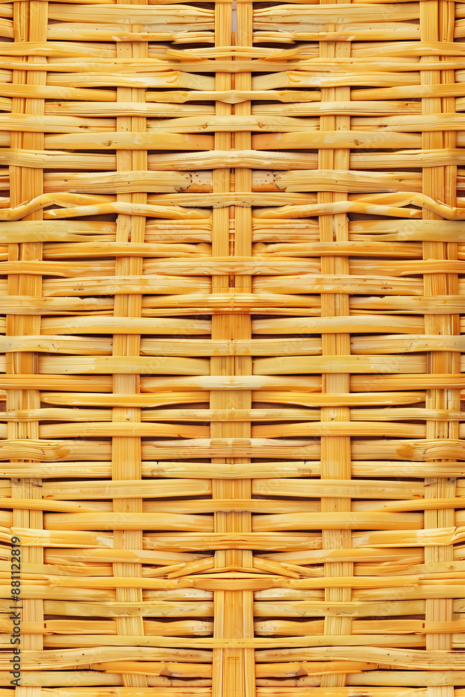 Woven rattan background with empty space for text Woven rattan background with empty space for text