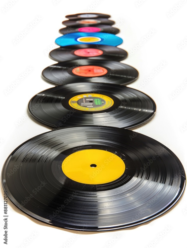 Vinyl Records White Surface Vinyl Records White Surface