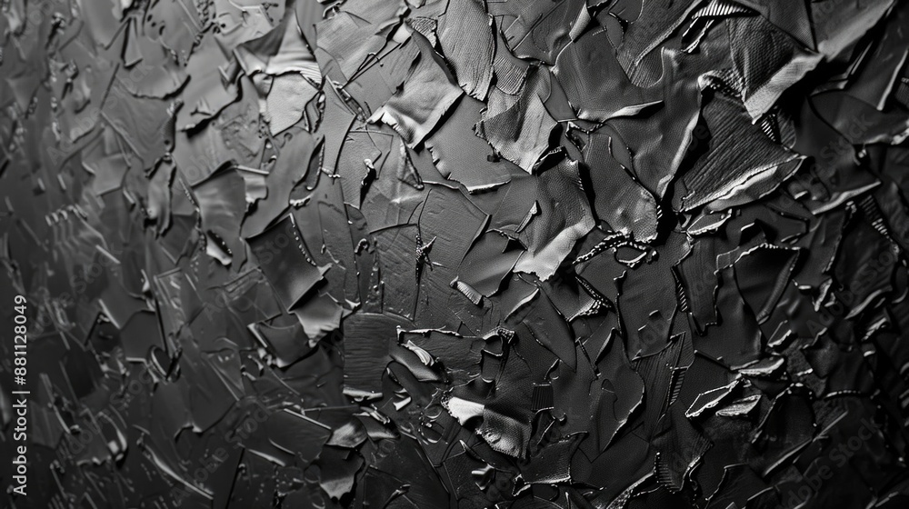 Cracked concrete wall Cracked concrete wall