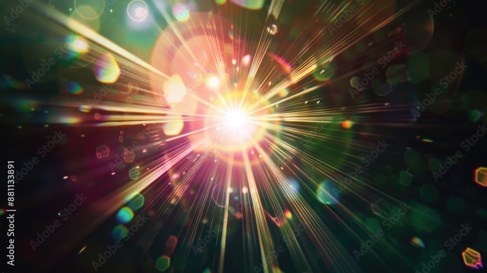 A single bright light shining on a dark background, perfect for adding contrast and visual interest to your design A single bright light shining on a dark background, perfect for adding contrast and visual interest to your design