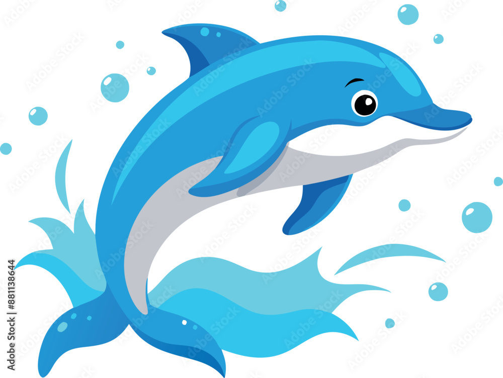 Dolphin jumping out of water Dolphin jumping out of water