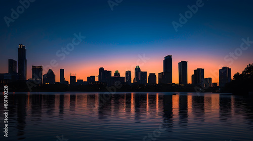 Wallpaper Mural The city is lit up with lights, creating a warm and inviting atmosphere Torontodigital.ca