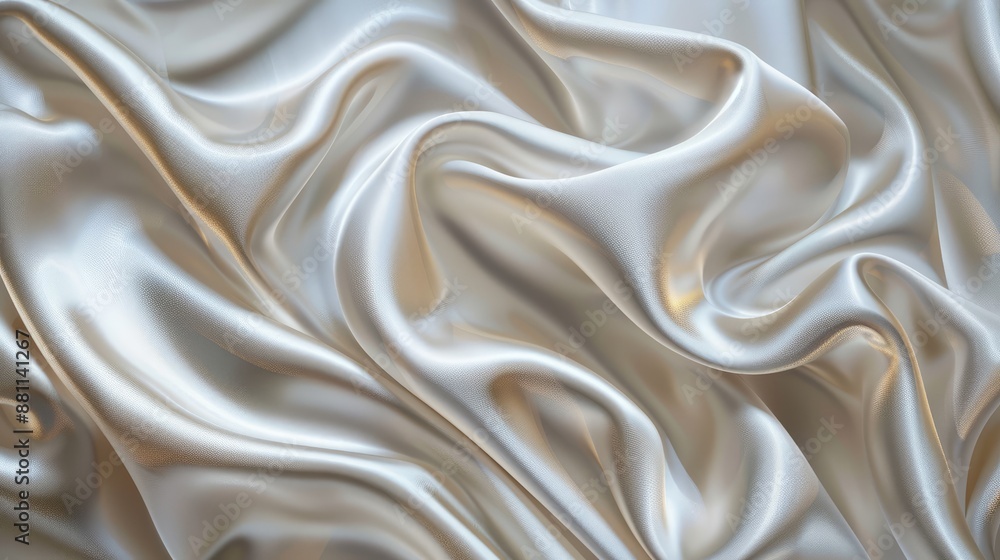 Obraz premium Smooth silk fabric texture background
