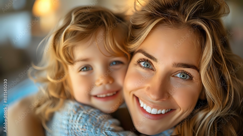 A joyful mother and child sharing a loving embrace, radiating happiness and warmth. Ideal for lifestyle, family, and parenting themes. A joyful mother and child sharing a loving embrace, radiating happiness and warmth. Ideal for lifestyle, family, and parenting themes.