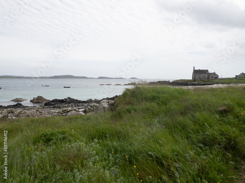 Quadro em tela Isla de Iona, en Escocia, Reino Unido, Europa