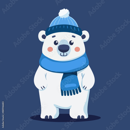 Cute Cartoon Christmas Pola...