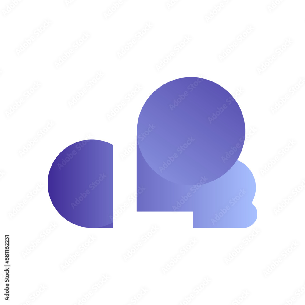 Minimal Letter L cloud logo vector template Minimal Letter L cloud logo vector template