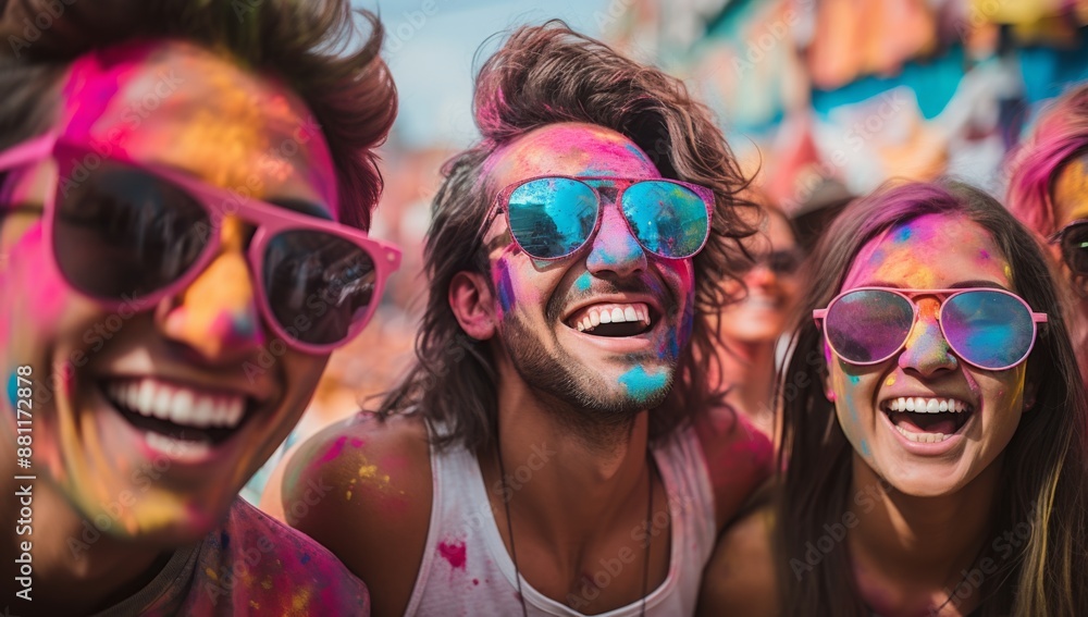 An abstract, vibrant background with a crowd of people, giving a sense of celebration or festival makes a great wallpaper best-seller
An abstract, vibrant background with a crowd of people, giving a sense of celebration or festival makes a great wallpaper best-seller