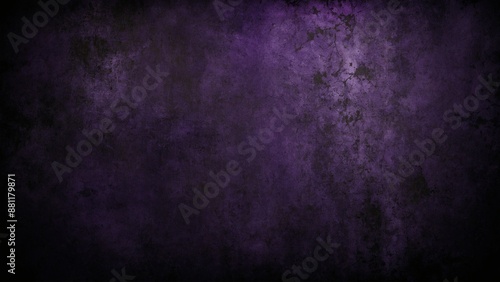 Purple and black dark grunge texture background